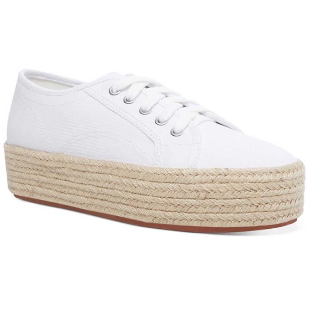 Wild Pair Sofeya Espadrille Platform Sneakers – White – Size 6M (New in Box)